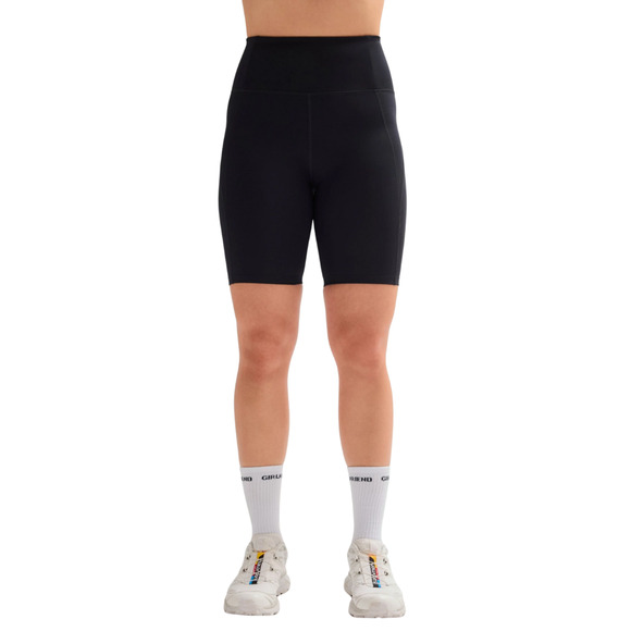 Girlfriend Collective Shorts Womens XS Black High Rise Bike Sculpt Athletic Gym - Picture 1 of 3